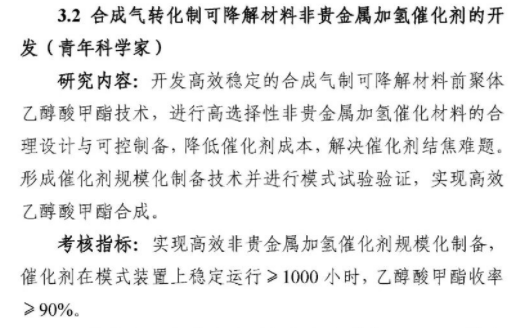 聚乳酸生产及应用开发入选科技部“十四五”国家重点研发计划